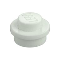 Plate Round 1 x 1 with Solid Stud (Glow in Dark White)