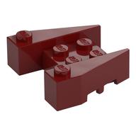 Brick Wedged 3 x 4 [Stud Notches] (Dark Red)