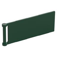 Flag 7 x 3 with Rod (Dark Green)