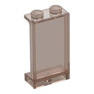 Panel 1 x 2 x 3 [Side Supports / Hollow Studs] (Trans-Brown)