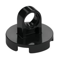 Tile Special Round 2 x 2 - Thick Lifting Ring (Black)
