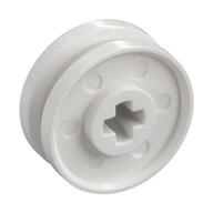 Wheel 18 x 8 with Fake Bolts and Shallow Spokes and Axle Hole (White)