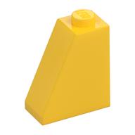 Brick Sloped 65° 2 x 1 x 2 (Yellow)