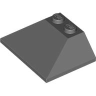 Brick Sloped 45° 3 x 4 Double / 33° (Dark Bluish Gray)