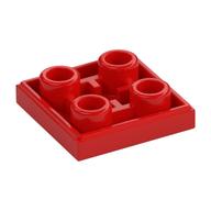 Tile Special 2 x 2 Inverted (Red)
