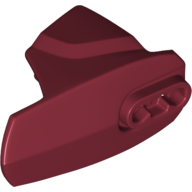 Large Figure Limb Cover, Size 5, Armor with Ball Joint Socket (Dark Red)