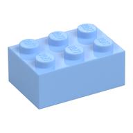 Brick 2 x 3 (Bright Light Blue)
