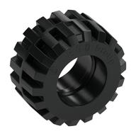 Tyre 21 x 12 with Offset Tread Small Wide (Black)