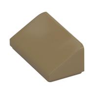 Brick Sloped 30° 1 x 2 x 2/3 (Dark Tan)