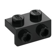 Bracket 1 x 2 - 1 x 2 (Black)