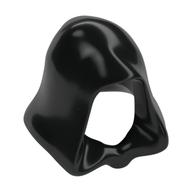 Hood, Connected Chin (Black)