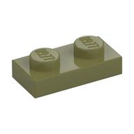 Plate 1 x 2 (Olive Green)