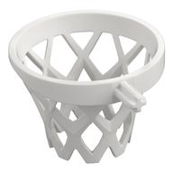 Sports Basketball Net with Axle (White)