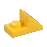Brick Sloped 45° 2 x 1 with 2/3 Cutout [New Version] (Yellow)
