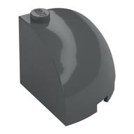 Brick Round Corner 3 x 3 x 2 Dome Top (Dark Bluish Gray)