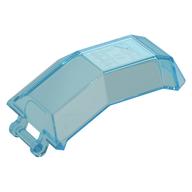 Windscreen 4 x 4 x 4 2/3 with Handle (Trans-Light Blue)