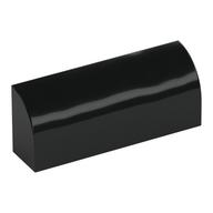 Brick Curved 1 x 4 x 1 1/3 No Studs (Black)