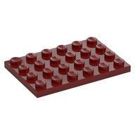 Plate 4 x 6 (Dark Red)