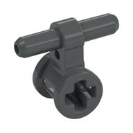 Pneumatic Hose Connector with Axle Connector (Dark Bluish Gray)