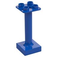 Duplo Support / Umbrella Stand with Square Base (fits 92002) (Blue)
