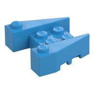 Brick Wedged 3 x 4 [Stud Notches] (Dark Azure)