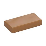 Tile 1 x 2 with Groove (Medium Nougat)