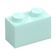 Brick 1 x 2 (Light Aqua)
