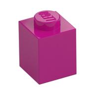 Brick 1 x 1 (Magenta)