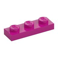 Plate 1 x 3 (Magenta)