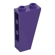 Brick Sloped Inverted 75° 2 x 1 x 3 (Dark Purple)