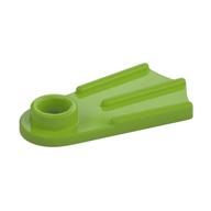 Minifig Footwear Flipper [Thick] (Lime)