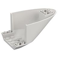 Aircraft Fuselage Curved Aft Section 6 x 10 Bottom (White)