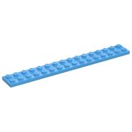 Plate 2 x 16 (Medium Blue)
