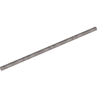 Hose Rigid 3mm D. 12L / 9.6cm (Flat Silver)