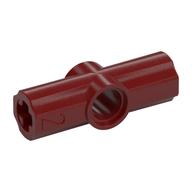 Technic Axle and Pin Connector Angled #2 - 180° (Dark Red)