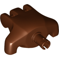 Creature Body Part, Rancor / Killer Croc Hand with Pin (Reddish Brown)