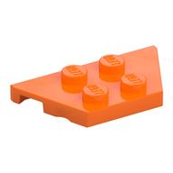 Wedge Plate 2 x 4 (Orange)