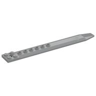 Plate Special 2 x 16 with Angled Side Extensions and Hole (Rotor Blade) (Light Bluish Gray)