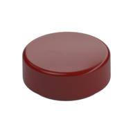 Tile Round 1 x 1 (Dark Red)