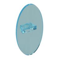 Shield Ovoid with Grip [Plain] (Trans-Light Blue)