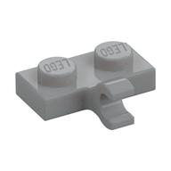 Plate Special 1 x 2 with Clip Horizontal on Side (Light Bluish Gray)