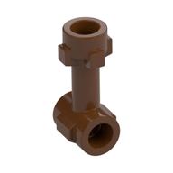 Bar 1L with Top Stud and Two Side Studs (Reddish Brown)