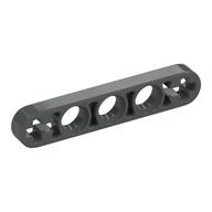Technic Beam 1 x 5 Thin with Axle Holes on Ends (Dark Bluish Gray)