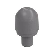 Light Cover 1 x 1 Round with Internal Bar / Bionicle Barraki Eye (Flat Silver)