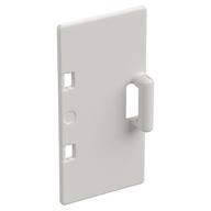 Duplo Container Box 2 x 4 x 2 Door with Handle (White)