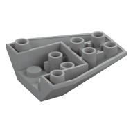 Brick Wedged, Sloped Inverted 4 x 4 Triple [4 Connections between Front Studs] (Light Bluish Gray)