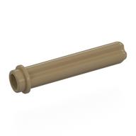 Technic Axle 3 with Stud (Dark Tan)