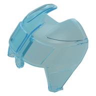 Glass for Aircraft Fuselage Curved Forward 6 x 8 Top (Trans-Light Blue)