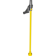 Duplo Hose with Rubber End and Black Nozzle (Yellow)