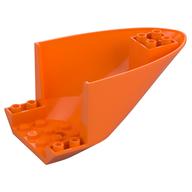Aircraft Fuselage Curved Aft Section 6 x 10 Bottom (Orange)